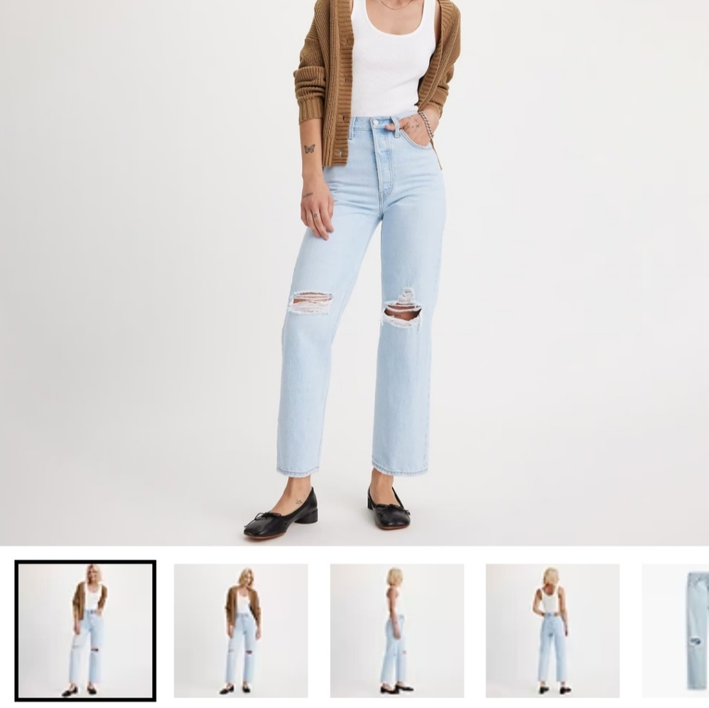 Levis Ribcage Jeans